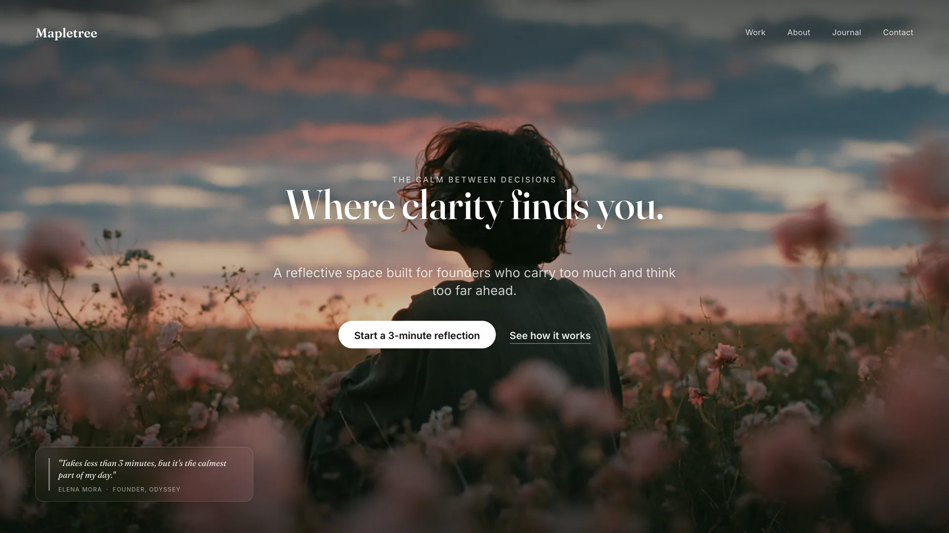 Where clarity finds you.