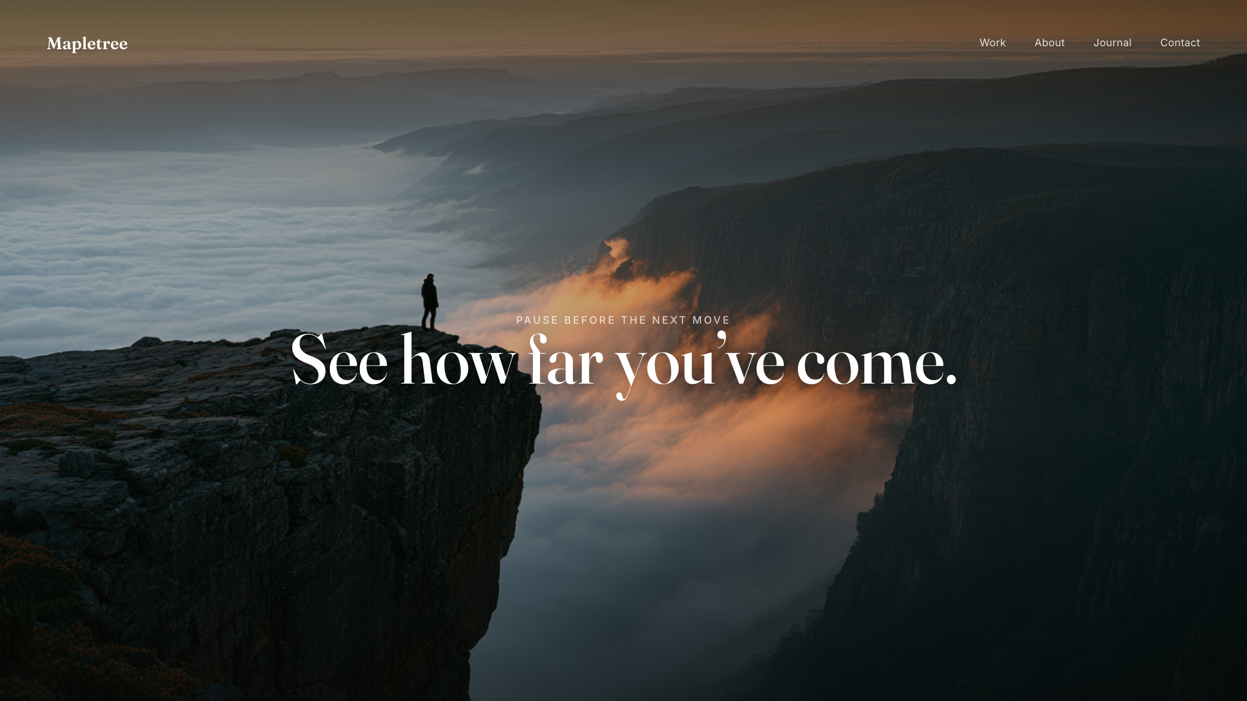 See how far you’ve come.