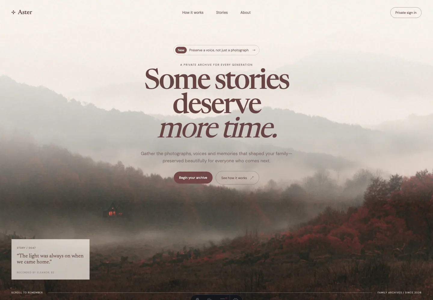 Some stories deserve more time.